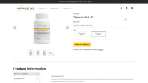 Theracurmin HP by Integrative Therapeutics