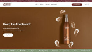 Awaken hair care products by Surface Hair Health Art